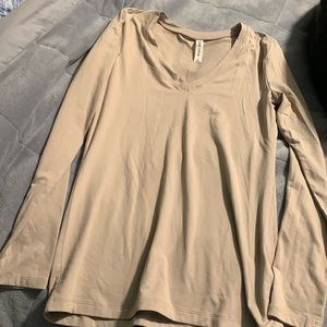 Zenana v-neck long sleeve